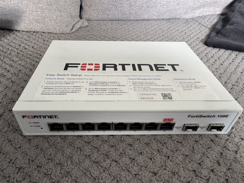 Fortinet fortiswitch 108e - fortinet,