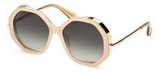 Occhiali da Sole Max Mara MM0094 IVORY/GREEN SHADED 55/17/135 Unisex