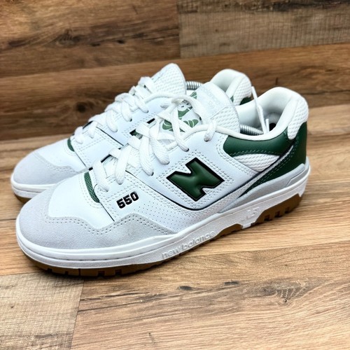 New balance 550 bianco - bianco, verde