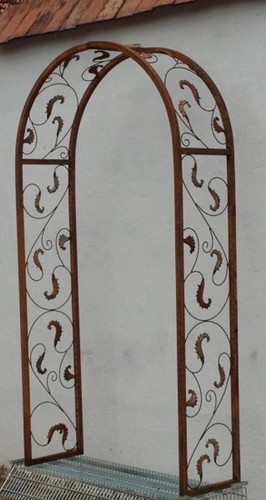 Arco tondo pergolato - arco,