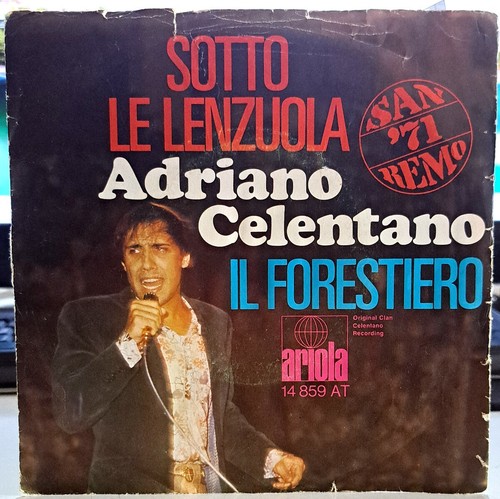 Disco vinile giri adriano - vinile,
