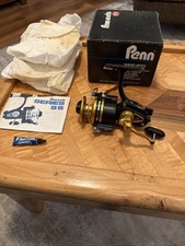 Penn 450SS Mulinello da Spinning Manico Pieghevole Gonna Bobina Appare Nuovo/Inutilizzato