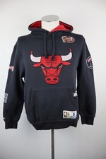 MITCHELL & NESS NBA FELPA UOMO Tg S MAN SPORT SWEATSHIRT FINAL 1998 WINDY CITY