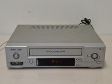 Daewoo ST771 VCR 6 Head Hi-Fi Stereo VHS NON FUNZIONANTE RICAMBI O RIPARARE