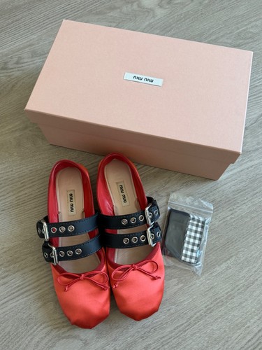 Ballerine miu raso - ballerine, in