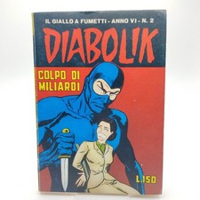 DIABOLIK N. 2 ANNO VI - PIU' CHE OTTIMO -  ED. ASTORINA  - GEN. 1967 [UFF-40-78]