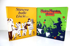 2x Raccolta musicassette STASERA BALLO LISCIO MUSICA MAESTRO PLEASE! Box Various
