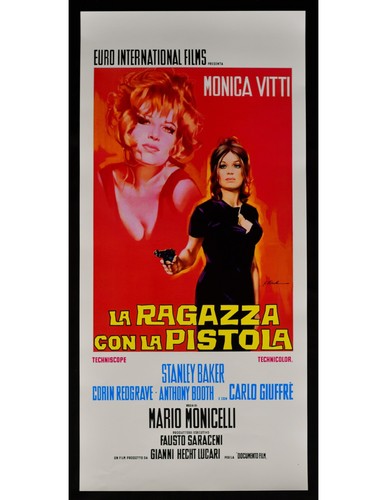 Locandina ragazza con la - locandina,