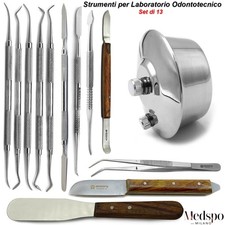 Kit Studenti Laboratori Odontotecnici Strumenti per Modellare Modellazione Cera
