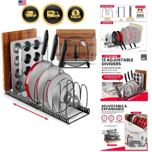 Organizzatore porta pentole - organizzatore,