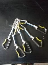 5 rinvii per arrampicata DMM condizione pari al nuovo