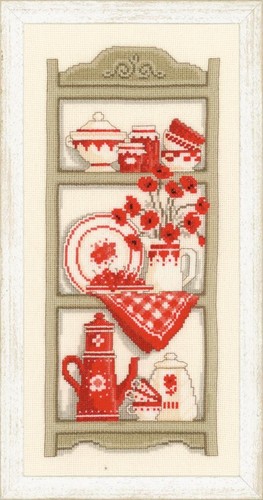 Kit ricamo punto - , croce