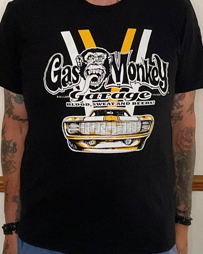 Maglietta gas monkey garage - gas,