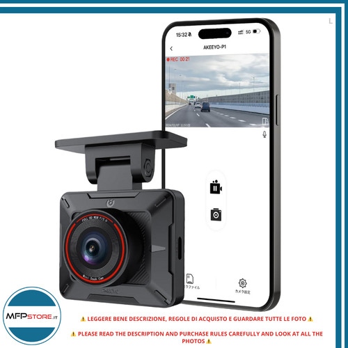 Akeeyo dash cam auto 1080p - akeeyo,