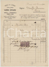 1903 ZEME (PV) Giovanni SANDRI Fornaci da laterizi Sistema Hoffmann - Fattura