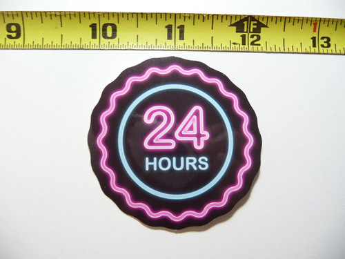 Neon small sticker - small,