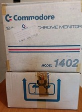 COMMODORE PC 1+TASTIERA KEYBOARD+MONITOR Model 1402, ORIGINALE COMMODORE 