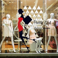 Sticker murale Pretty Girl per