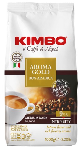 Kimbo caffè grani busta - caffè,
