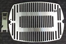 Griglia + sollevatore per Weber Q100 Q1000 Q 120 140 1200 acciaio inox 4 mm griglia