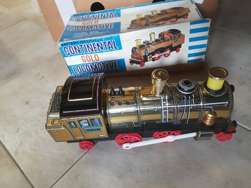 Vintage locomotiva latta - locomotiva, in