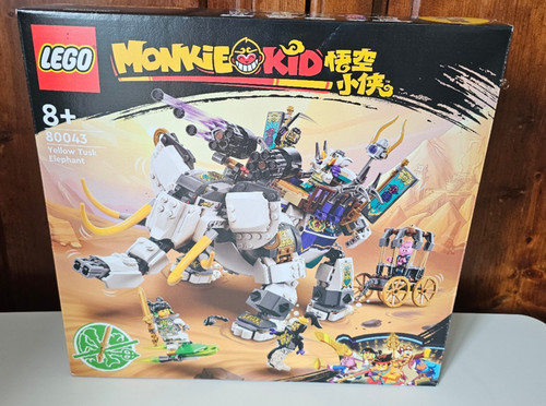 Lego 80043 elefante zanna - elefante,