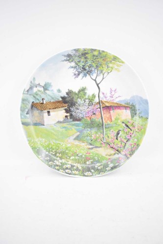 Piatto ceramica stagioni - piatto,