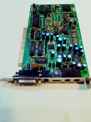 Scheda audio vintage - scheda, creative
