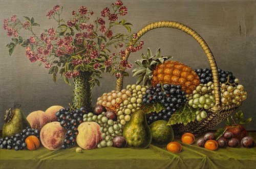 Quadro olio natura - , con