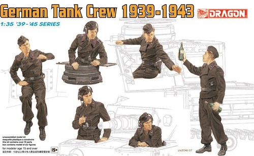 Dragon 6375 equipaggio - dragon, 1/35