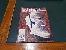 Article Italian Pubblicità TENNIS : Scarpe DIADORA nr. 3 BJORN BORG (1983)