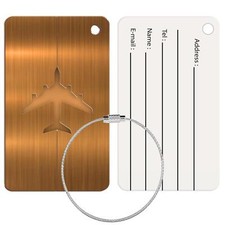 Etichette Bagagli Targa