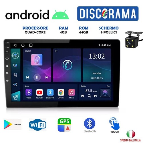 Autoradio android 4gb ram - ram, 64gb