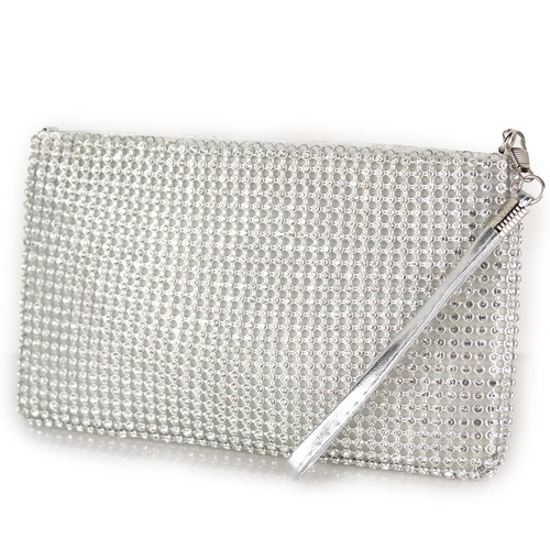 Pochette argento eleganti