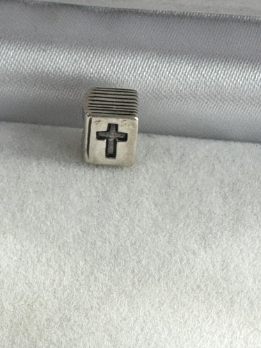 Charm croce argento - 925,