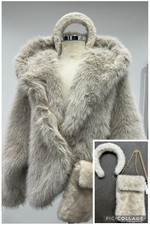 PELLICCIA ECO BEIGE CAPPUCCIO