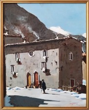 Aldo Conte Nevicata in Abruzzo