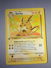 Raichu Fossil 29/62  Prima edizione ITA