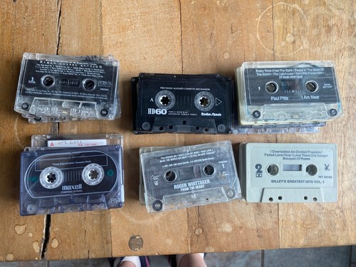 Lot cassette tapes - lot, bulk