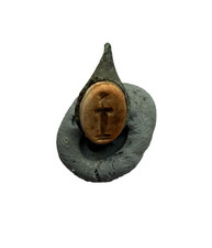 Anello antico romano in bronzo