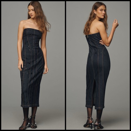 Anthropologie abito midi - anthropologie, |