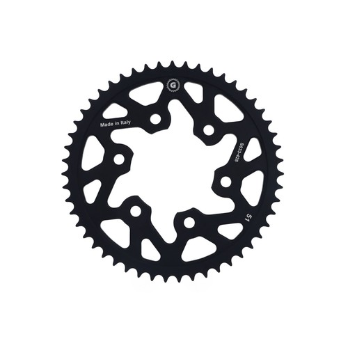 Corona moto ergal - nera, gandini