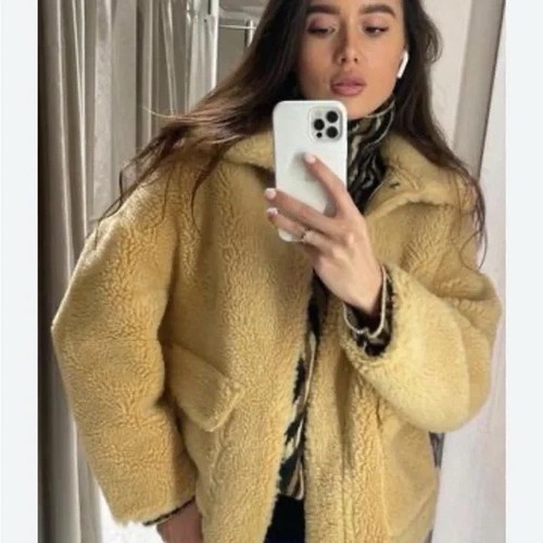 Giacca zara gaila sherpa - giacca,