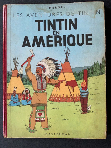 Tintin amérique b5 - tintin,