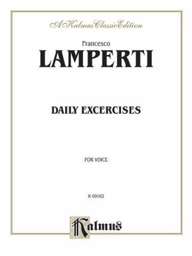 Daily exercises singing a - exercises, in