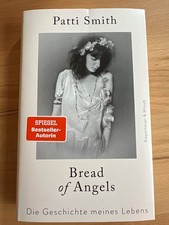Patti Smith Bread of Angels. Deutsche EA. Signiert (bookplate)