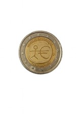 Rare euro coin with - with, stylized