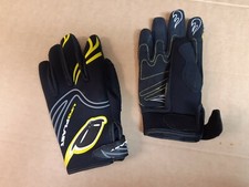 GUANTI UFO IN NEOPRENE NERO E GIALLO TAGLIA S CROSS ENDURO INVERNALI