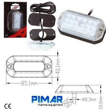 FARETTO A 12 LED SUBACQUEO DA PLANCETTA - LUCE SUBACQUEA 12V PER BARCA GOMMONE 