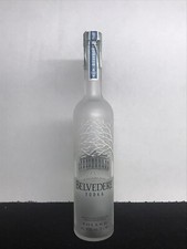 Bottiglia vuota belvedere - vuota,